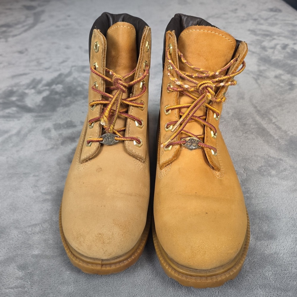 Timberland Original Classic 6-Inch Basic Waterproof Boots Nubuck Tan Men 7 M ... - Picture 3 of 9
